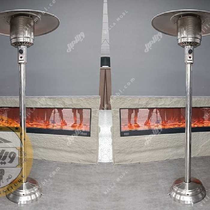 بخاری و هیتر قارچی استیل برای فضای باز ارسال  پس کرایه