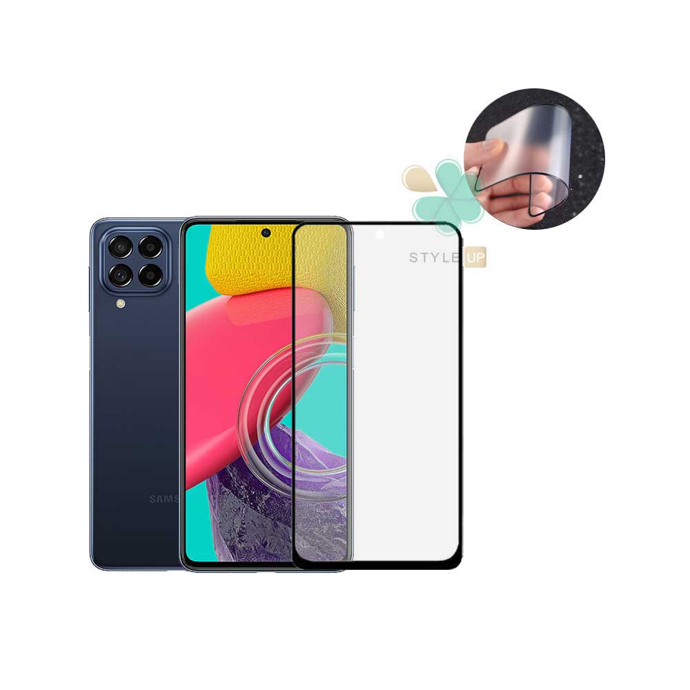 محافظ صفحه دور تراش گوشی سامسونگ Samsung M53 مدل Ceramic Matte