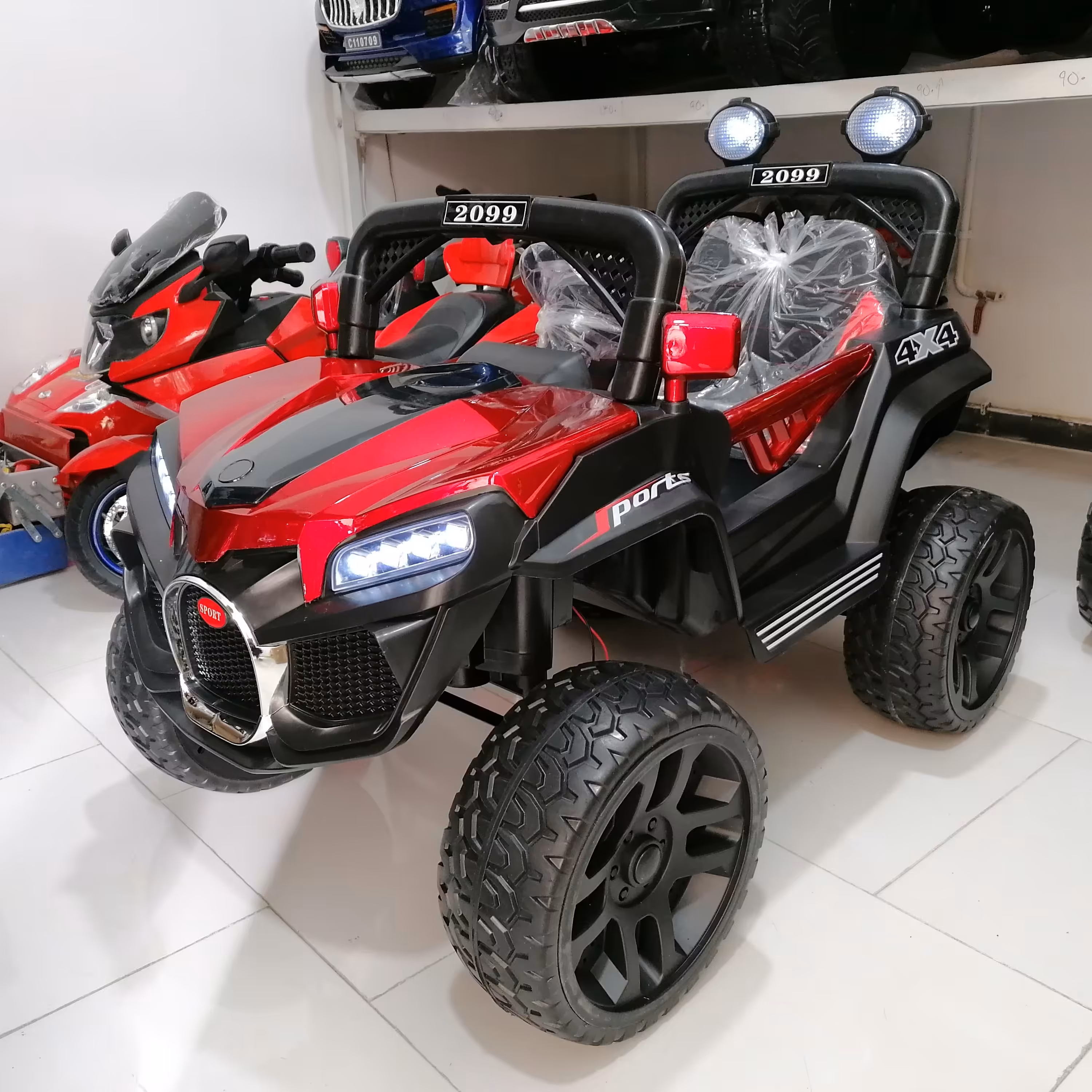 ماشین شارژی بوگاتی TTF-2099 فول آپشن ارسال رایگان 