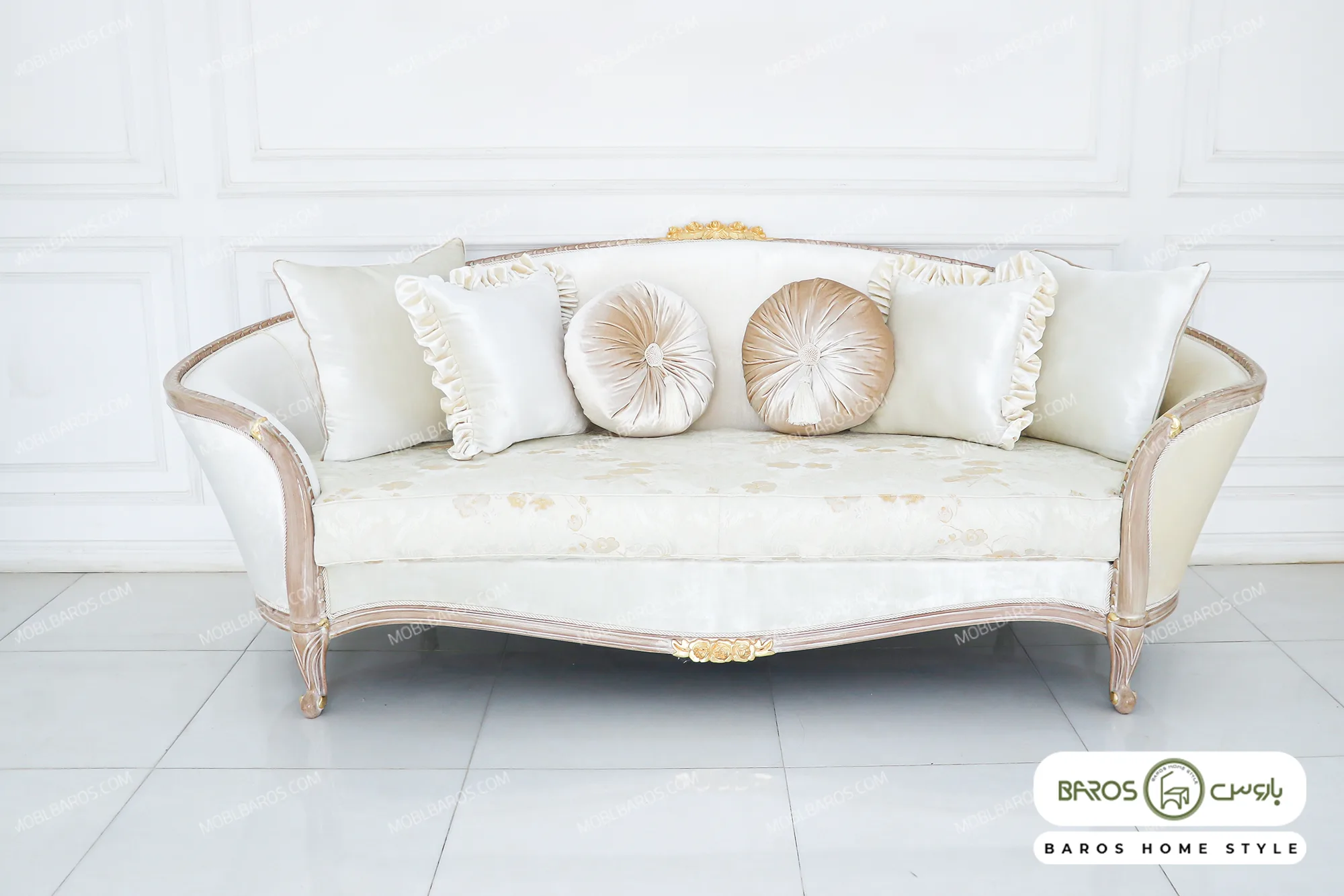 کاناپه لورنزو پارچه ایتالیایی