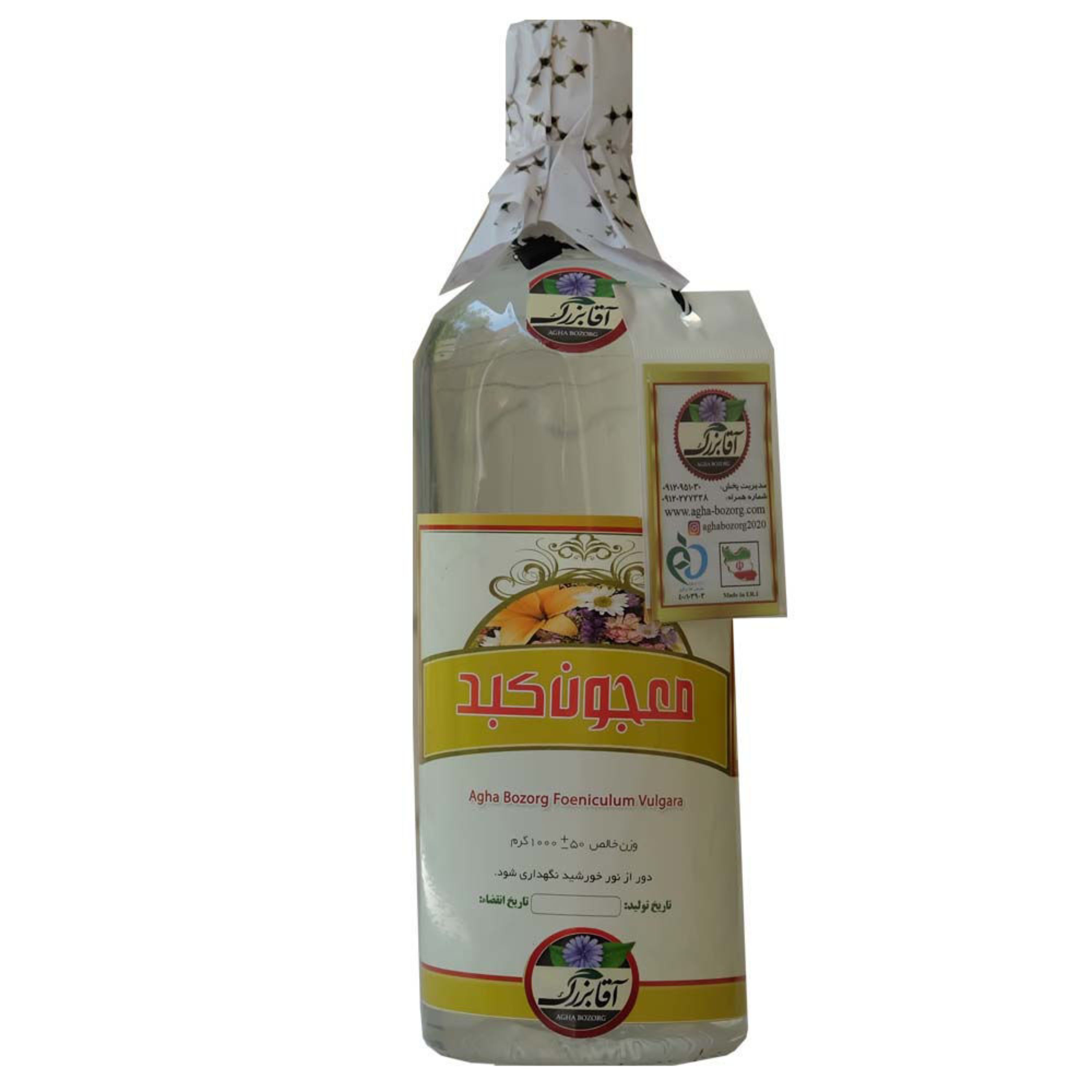 عرق معجون کبد بزرگ 1 لیتری