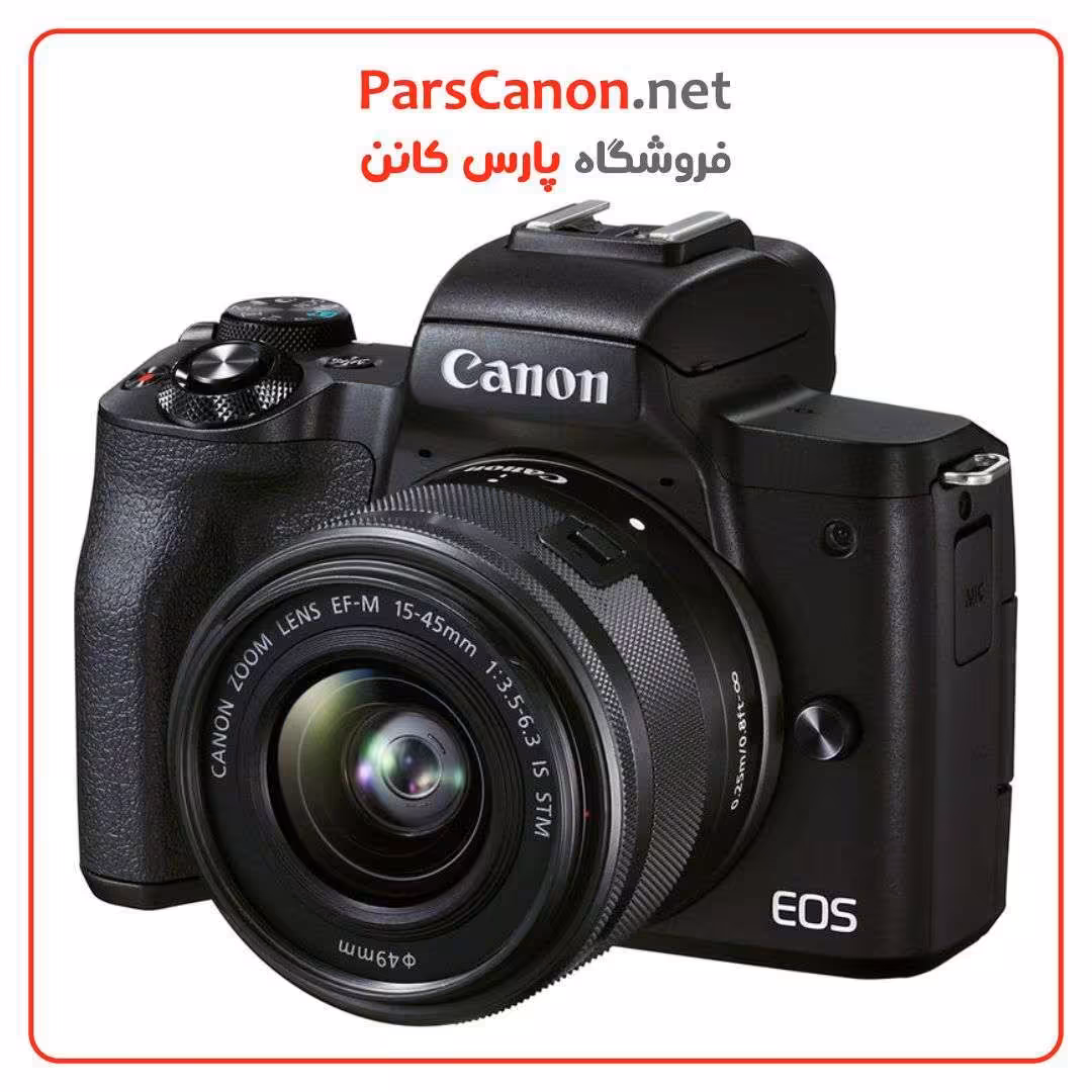 دوربین عکاسی کانن Canon EOS M50 Mark II Mirrorless with EF-M 15-45mm IS STM