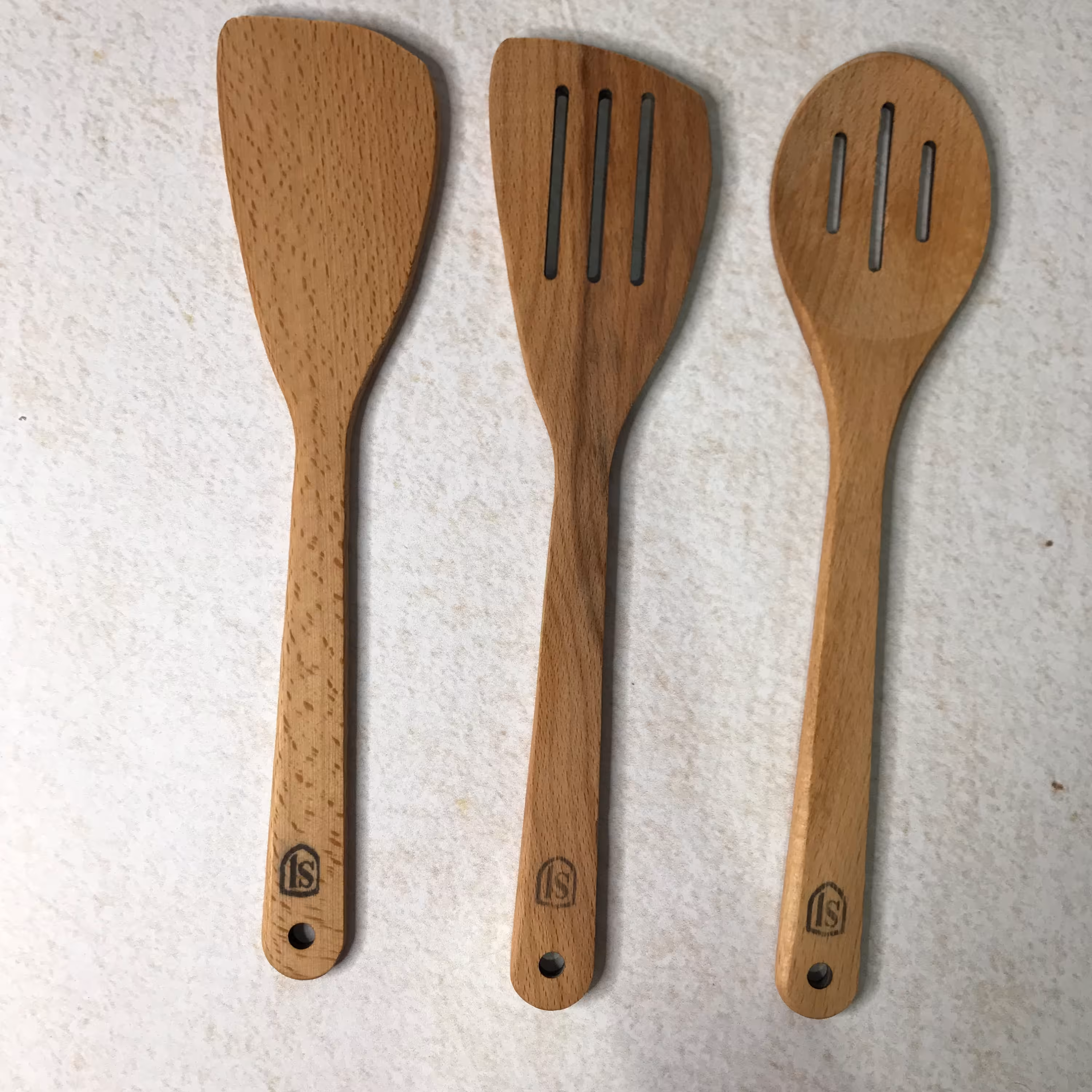 کفگیرهای سه تایی بامبو ( 3عدد باهم ) چوب بامبو درجه یک