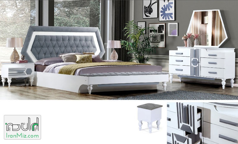 تخت دو نفره ژرفا