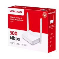 مودم روتر ADSL2 بی‌ سیم مرکوسیس مدل MW-300D