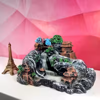 جاعودی آبشاری بزرگ همراه باعودرایگان-کد22جاعودی صخره ای-عودسوز صخره ای-گلدونه