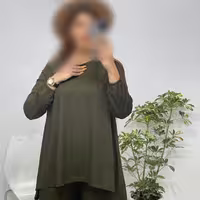 ست تونیک شلوار یوکا جنس کادنزا بهترین کیفیت ممکن ارسال رایگان سه تا پنج روز 