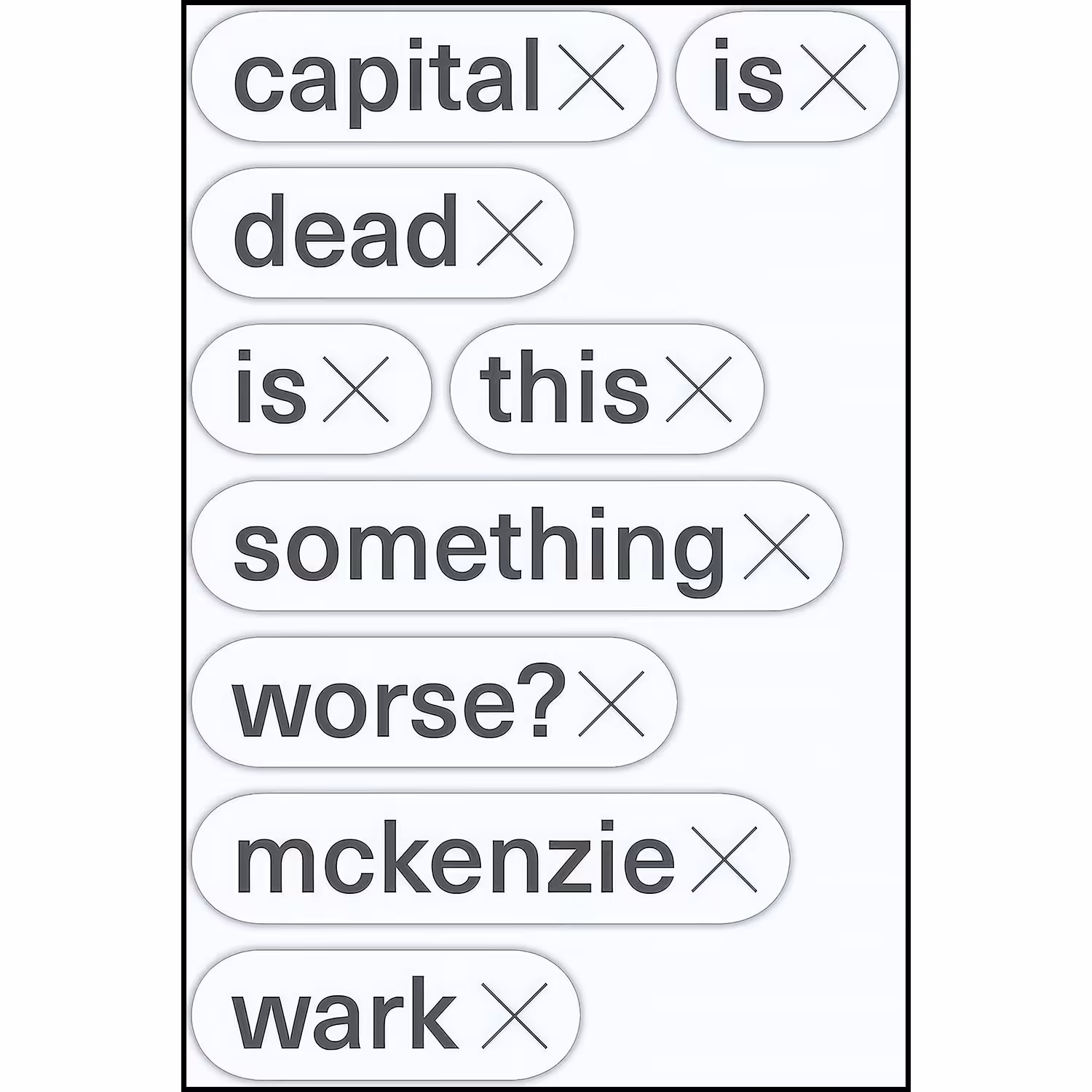 کتاب زبان اصلی Capital Is Dead اثر McKenzie Wark انتشارات Verso