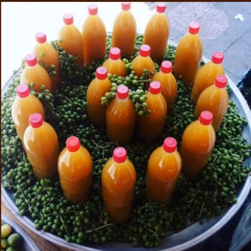 آبغوره طبیعی خانگی 1402 بدون نمک یک لیتری با ارسال رایگان