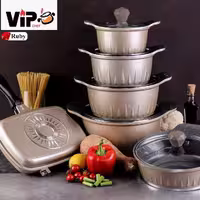 سرویس قابلمه چدن برند VIP