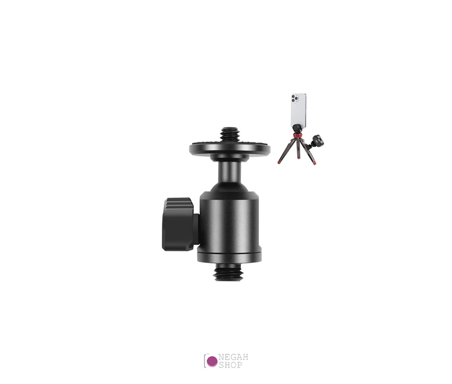 سر سه پایه فلزی پلوز مدل Puluz PU3089B