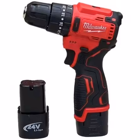 دریل شارژی میلواکی مدل M24 سه نظام فلزی