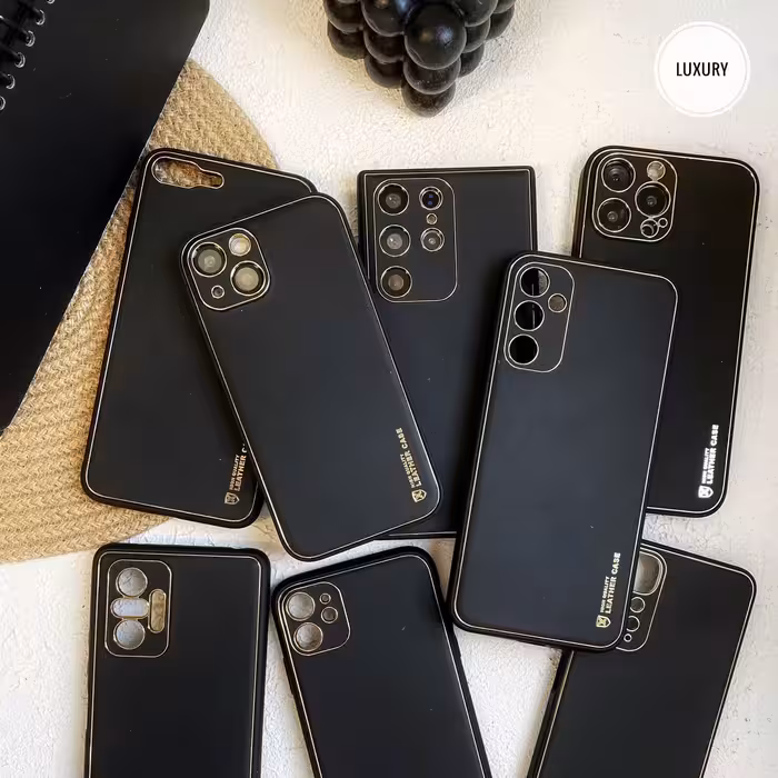 قاب گوشی چرمی لاکچری مناسب گوشی سامسونگ شیائومی آیفون