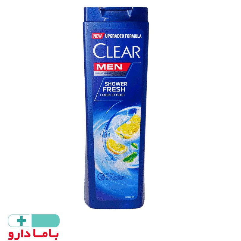 شامپو ضد شوره و طراوت بخش کلیر مخصوص آقایان