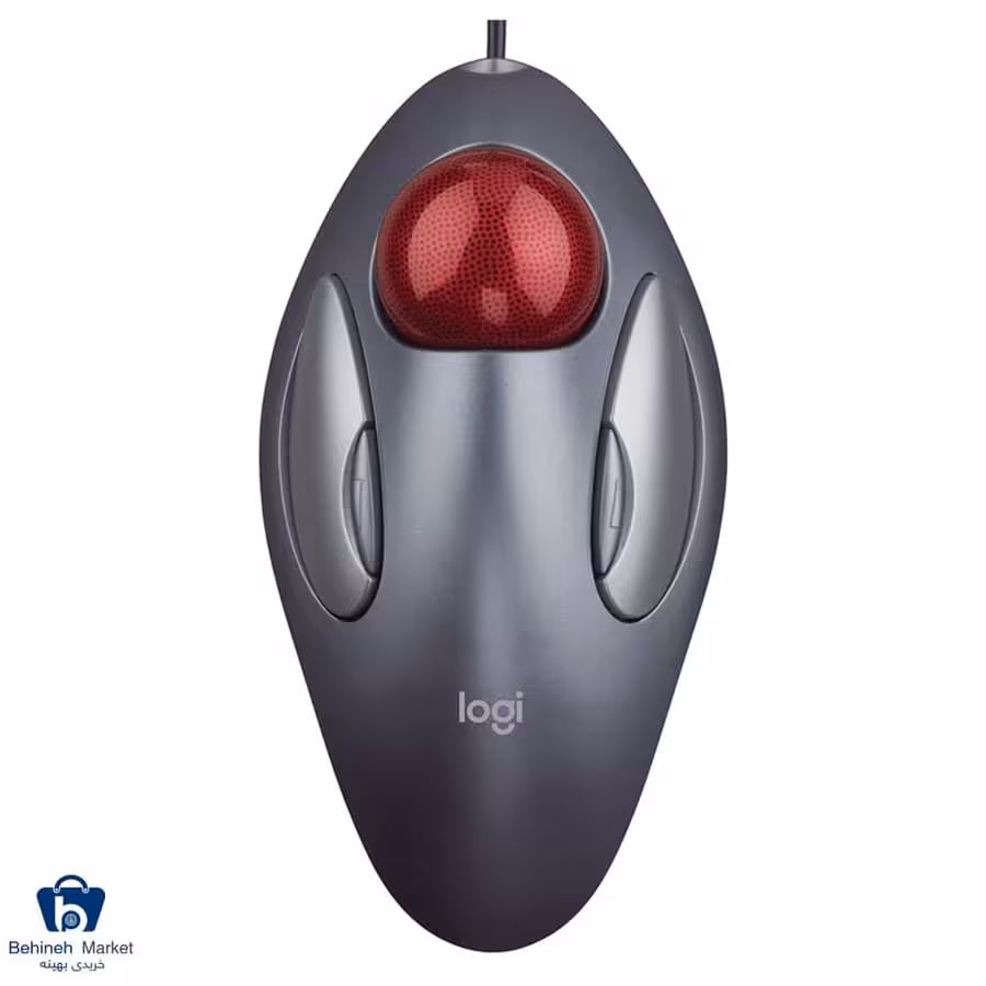 ماوس باسیم لاجیتک مدل Trackman Marble