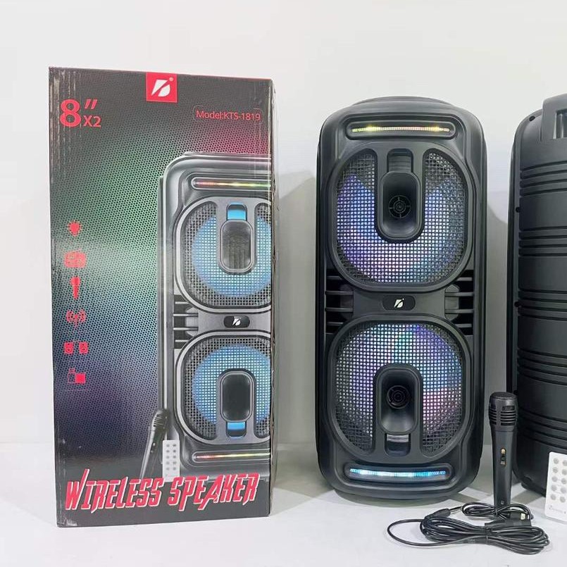 اسپیکر بلوتوثی قابل حمل دوباند 8 اینچی مدل

kts-1819

