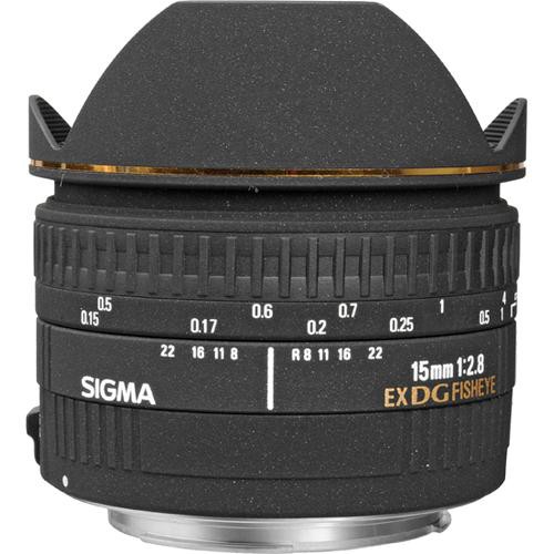 لنز پرایم سیگما Sigma 15mm f/2.8 EX DG Diagonal Fisheye برای کانن