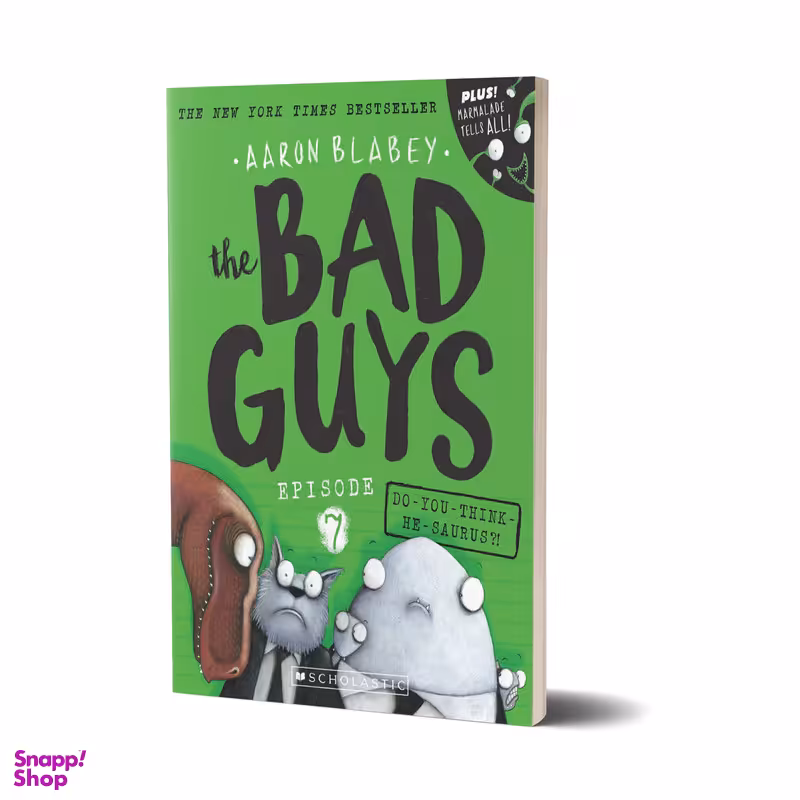 کتاب bad guys 7 اثر Aaron Blabey انتشارات معیار علم