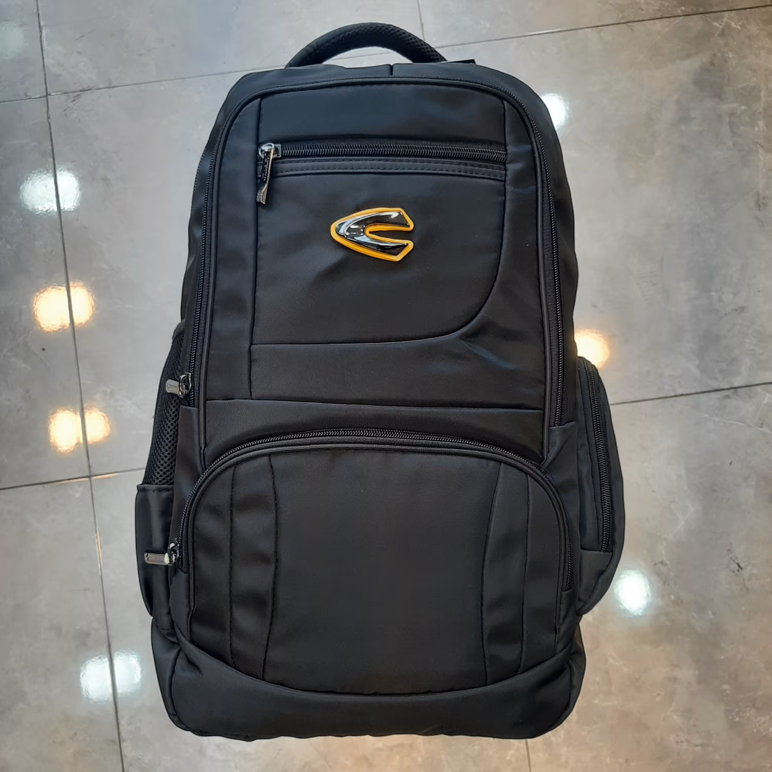 کوله پشتی مدرسه ای و دانشجویی حرفه ای دو خانه درجه یک با ضربه گیر  لپ تاپ در چند طرف