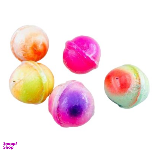 کوکتل نمک حمام مدل توپی کد 01 وزن 80 گرم بسته 5 عددی