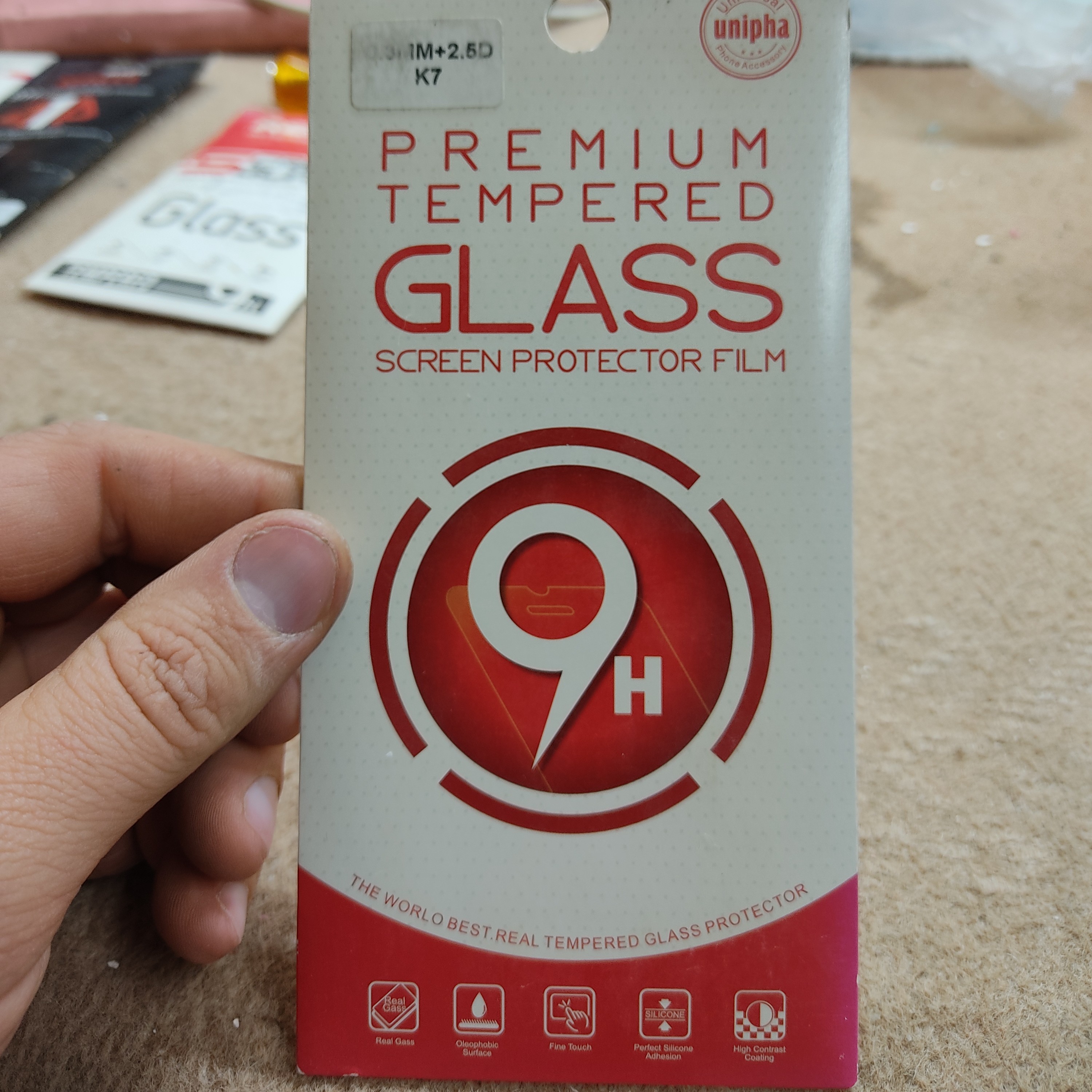 گلس موبایل ال جی K7