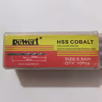 مته آلمانی کبالت مارک DEWERT سایز 5.5بسته10تایی