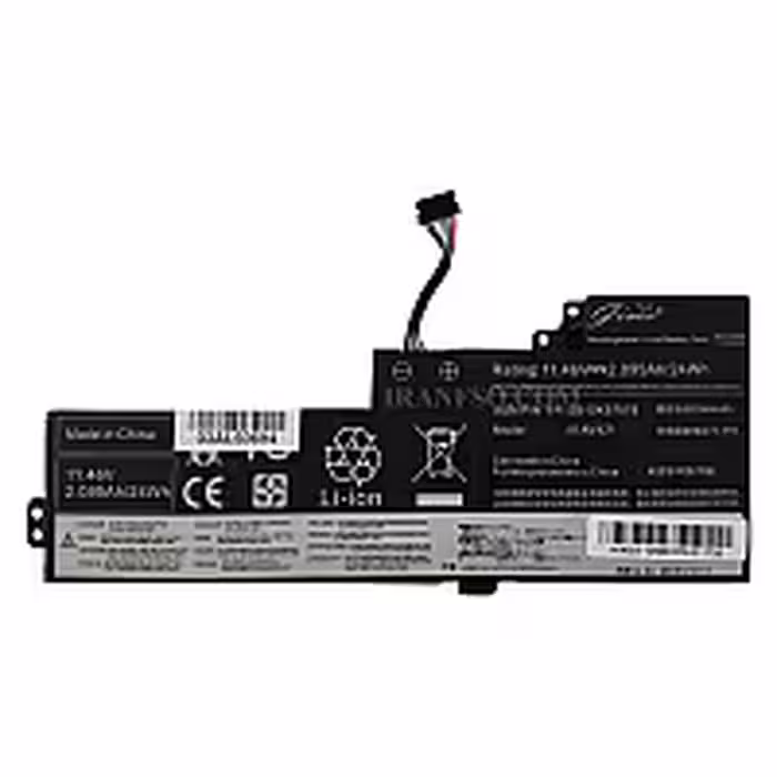 باتری لپ تاپ لنوو ThinkPad T480_01AV421 Gimo Plus مشکی داخلی-24 وات ساعت