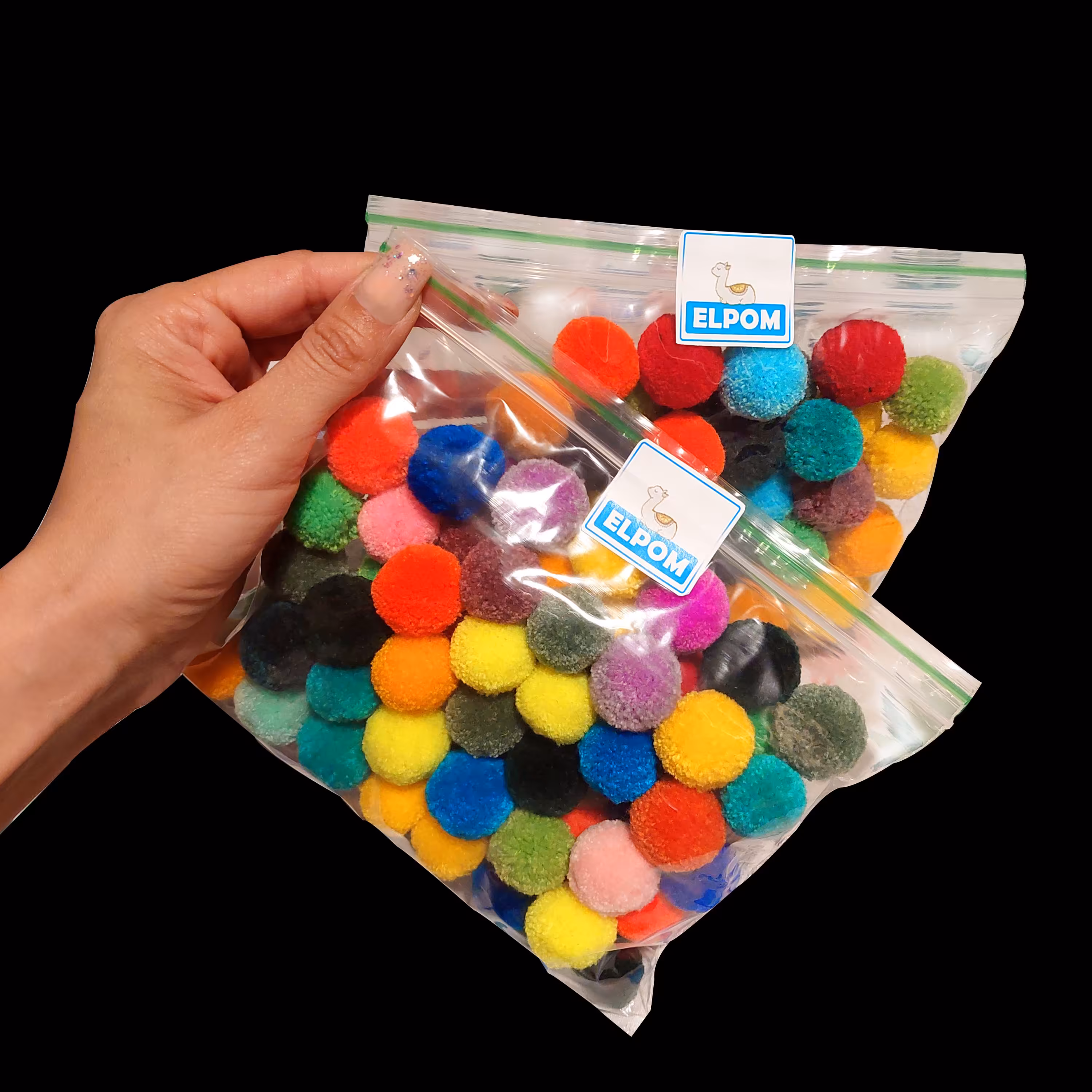 پوم پوم دستساز سایز  کوچک