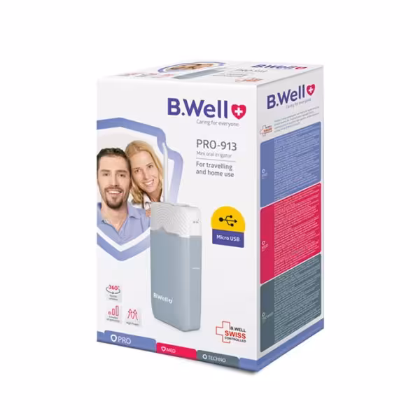 واترجت دندان شارژی بی ول B.Well pro-913