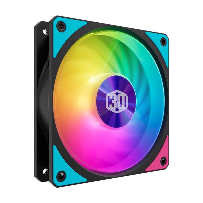 فن کیس کولر مستر مدل MOBIUS 120P ARGB 30TH ANNIVERSARY EDITION