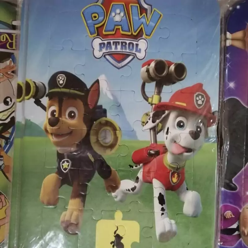 50 عدد پازل کارتونی (پاو پاترول)