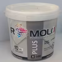 رنگ آکریلیک نما  10 کیلویی رومولو A-100 تحت لیسانس ایتالیا 