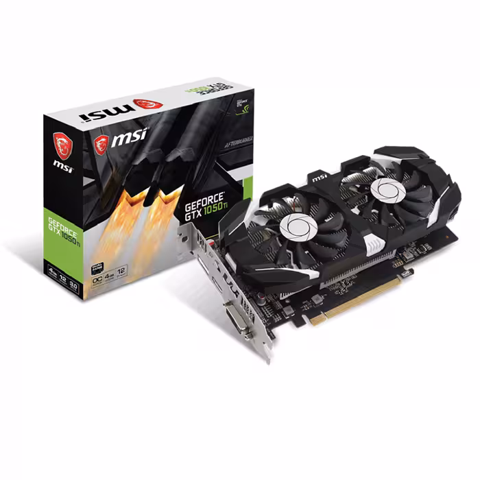 کارت گرافیک ام اس آی Geforce GTX 1050 Ti 4GT OC V1