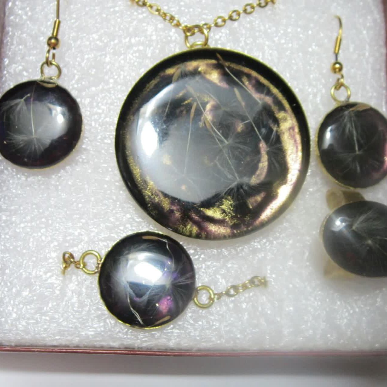 ست زیبا وکامل رزین، برنجی وضدحساسیت