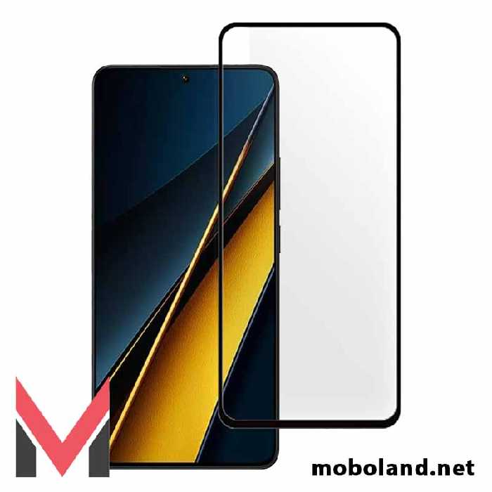 قیمت گلس تمام صفحه شیائومی پوکو Poco X6 - موبولند