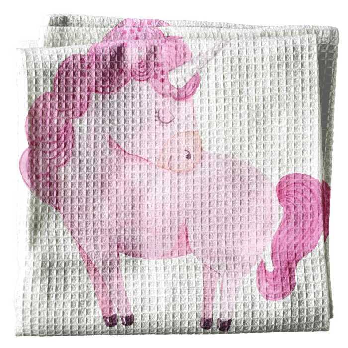 دستمال آشپزخانه مدل تکشاخ رویایی