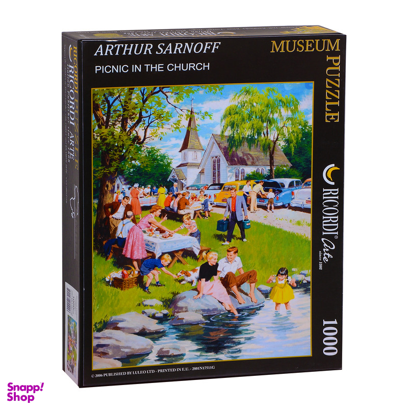 پازل 1000تکه ریکوردی طرح پیکنیک کد 104