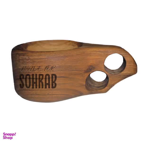 لیوان چوبی مدل سهراب