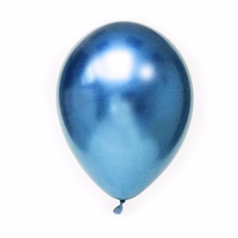 بادکنک کروم آبی (بسته 50 عددی)