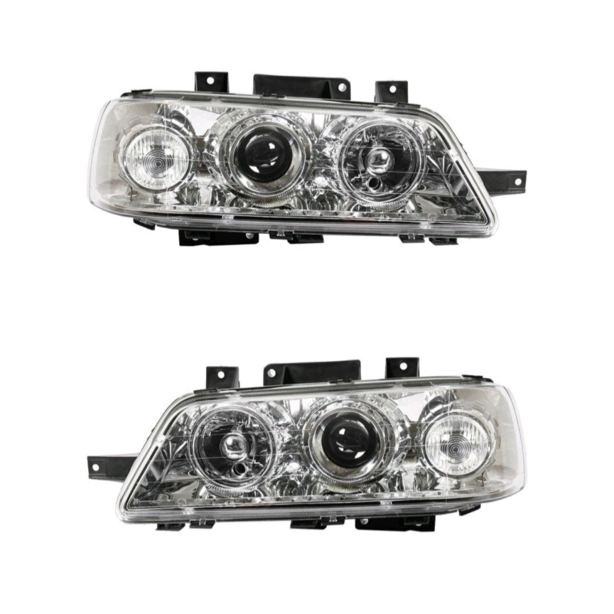 چراغ جلو پژو 405 SLX لنز دار جفت دو عددی مارک مدرن