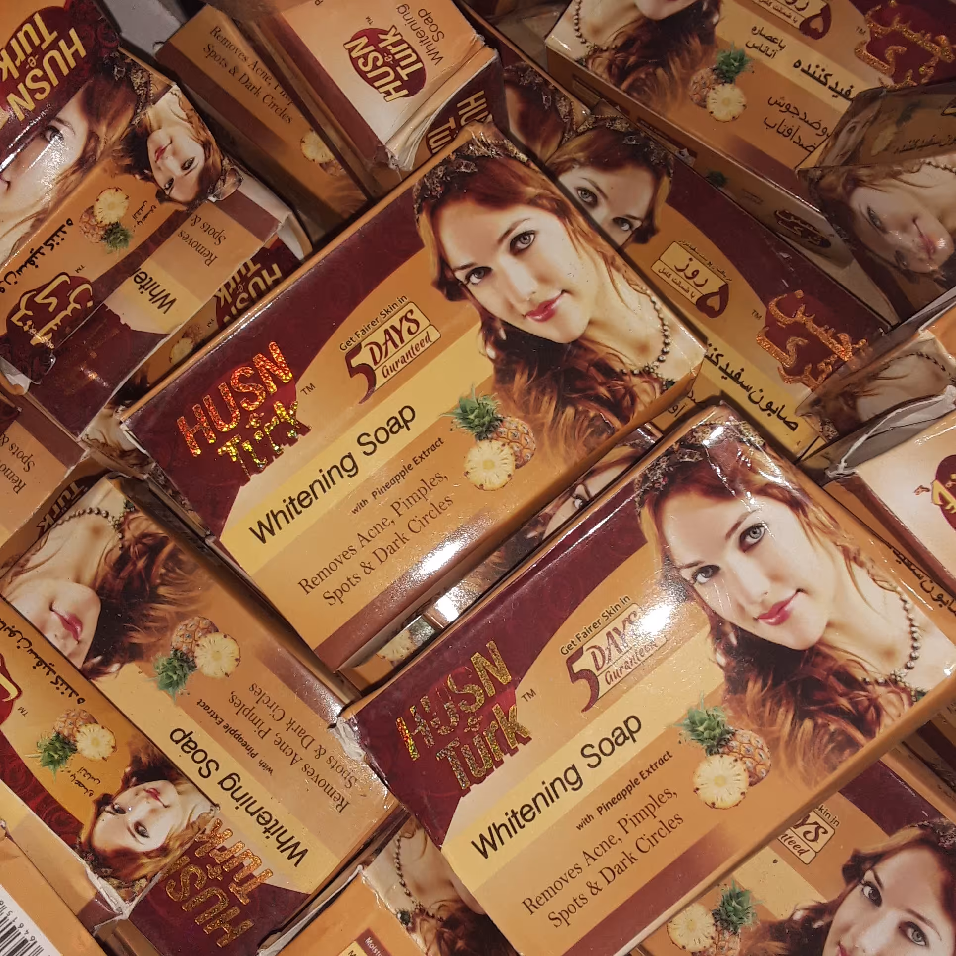 صابون حسن ترک سفیده کننده ضد جوش ضد لکه