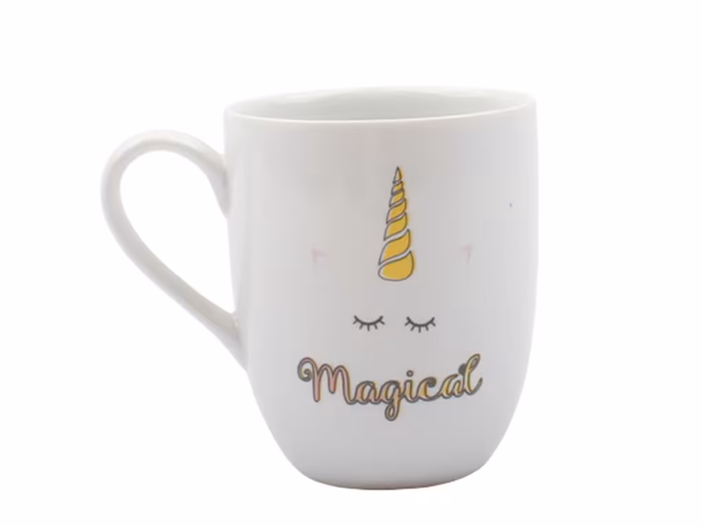 لیوان سرامیکی اسب تک شاخ (تنوع طرح)