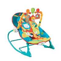 نی نی لای لای ( راکر کودک ) موزیکال دو کاره طرح شیر آبی HU baby