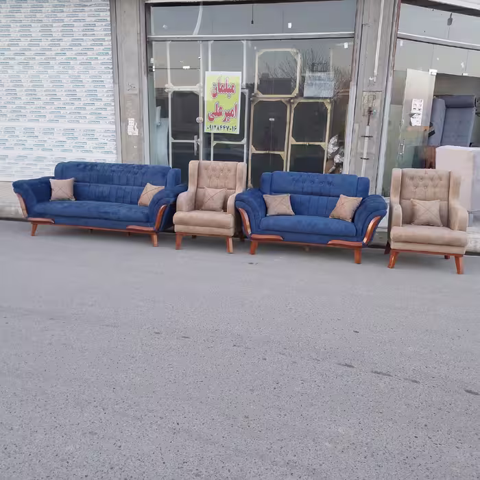 مبل 7نفره راحتی مارشال درطرح  مختلف 