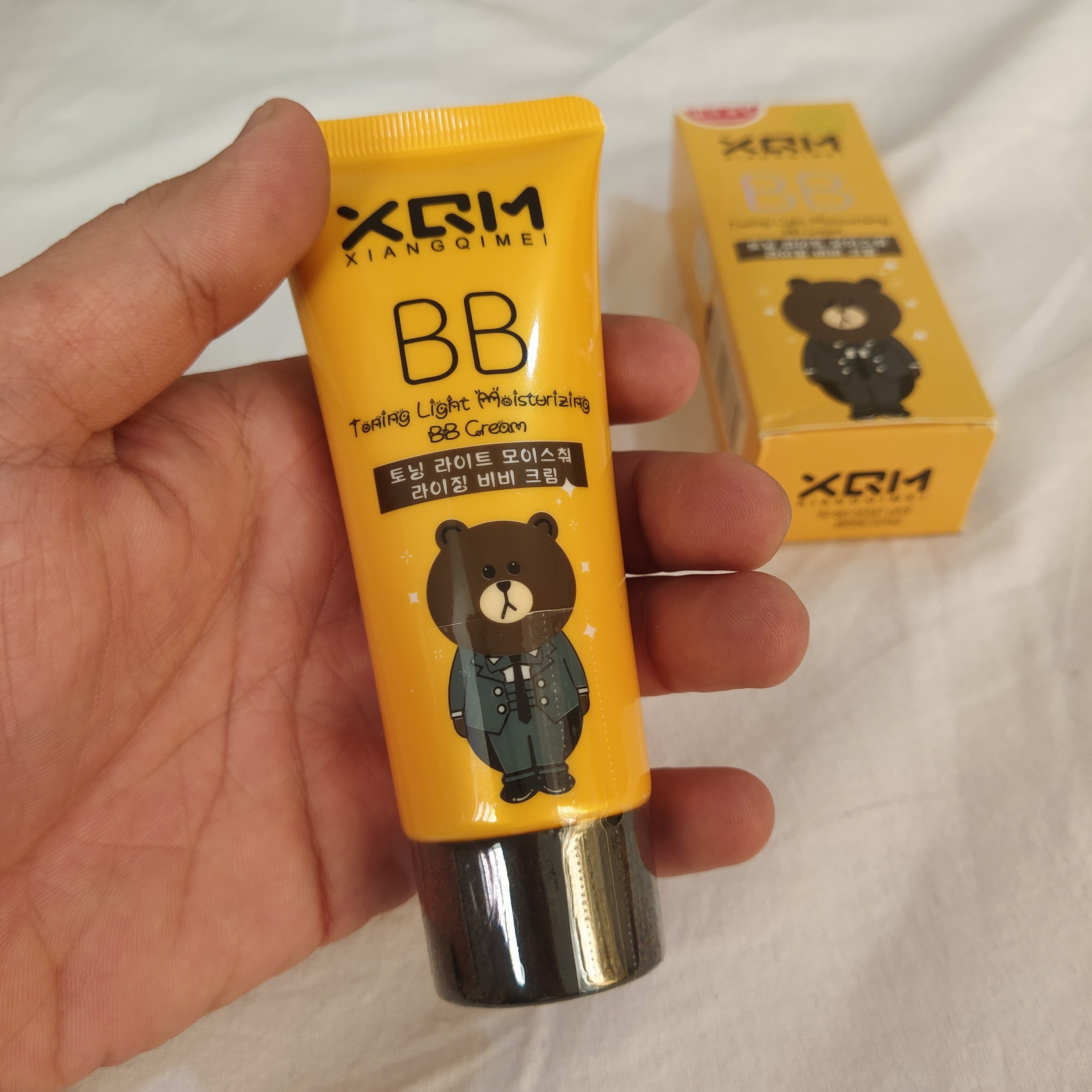 بی بی کرم میشا طرح خرسی ارسال رایگان