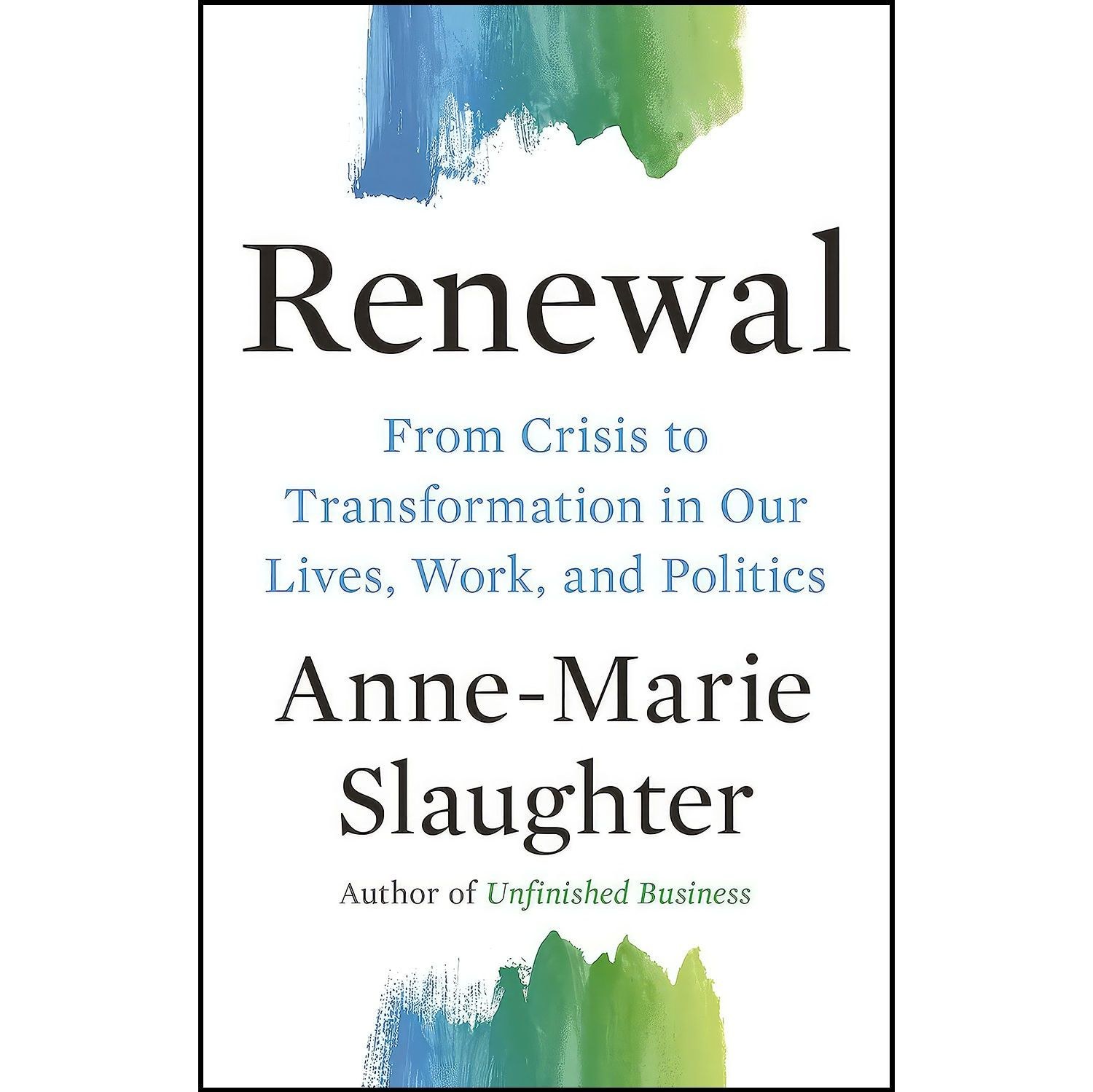 کتاب زبان اصلی Renewal اثر AnneMarie Slaughter