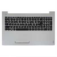 کیبورد لپ تاپ لنوو مدل IdeaPad 310 15 مشکی با قاب C نقره ای به همراه تاچ پد