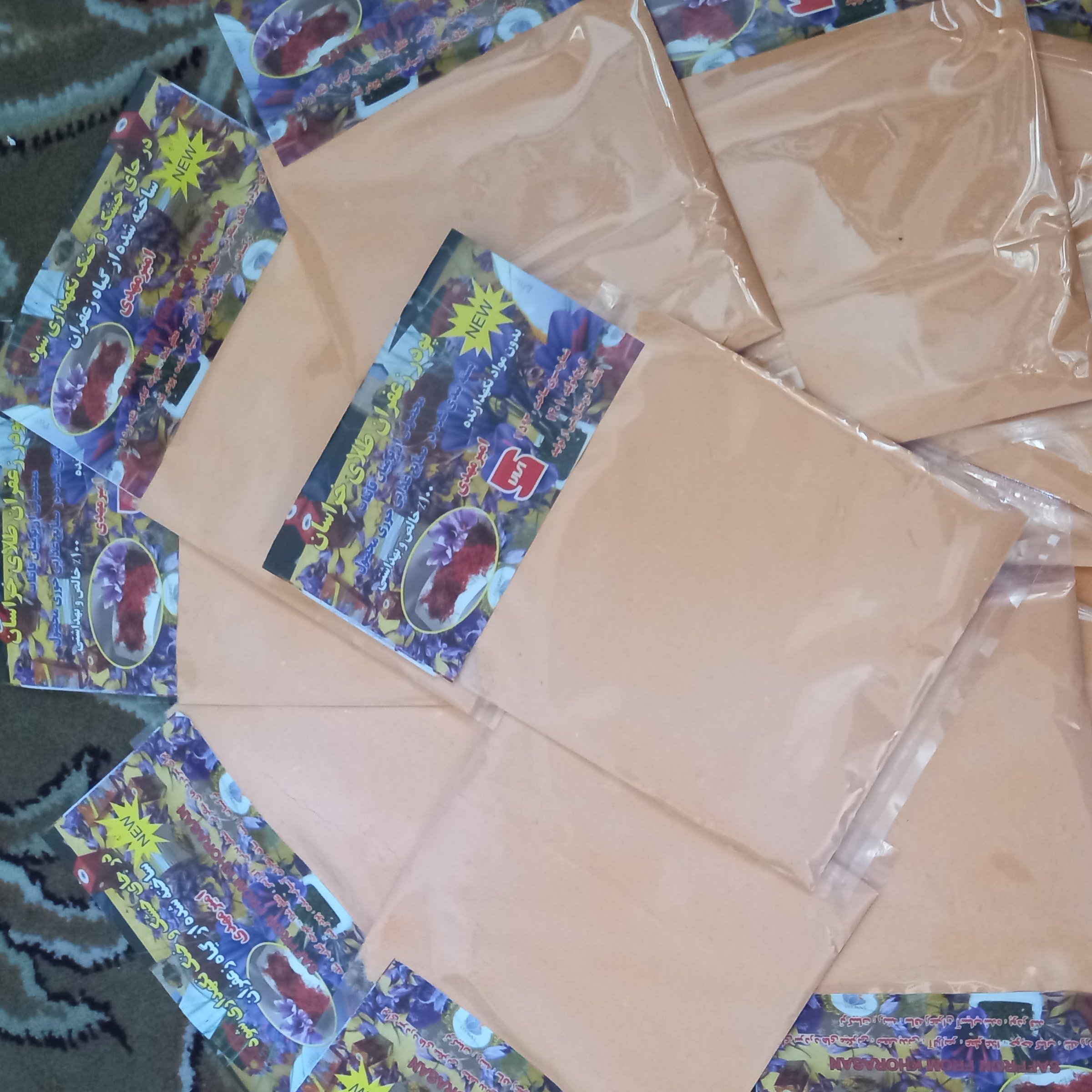 پودر ساقه زعفران 20 عدد 