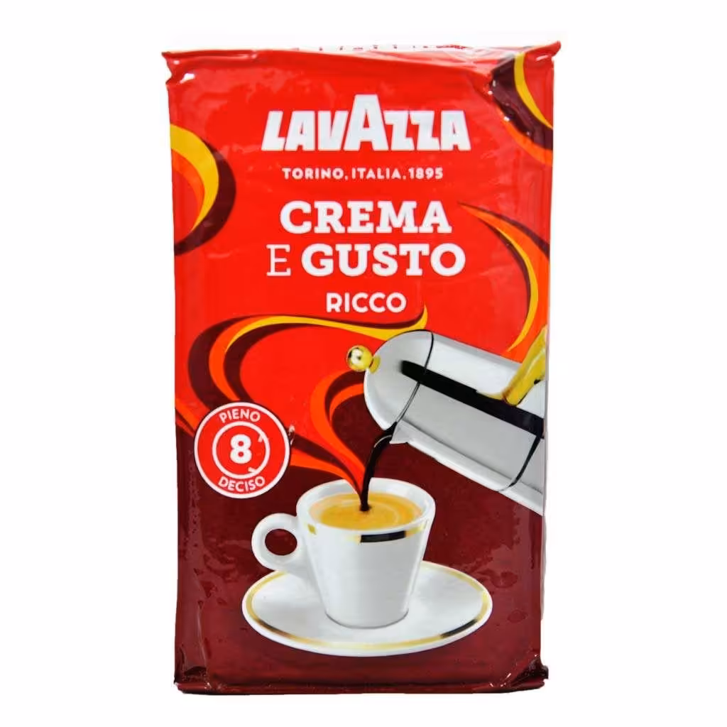 قهوه لاوازا کرما گوستو ریکو 250 گرمی