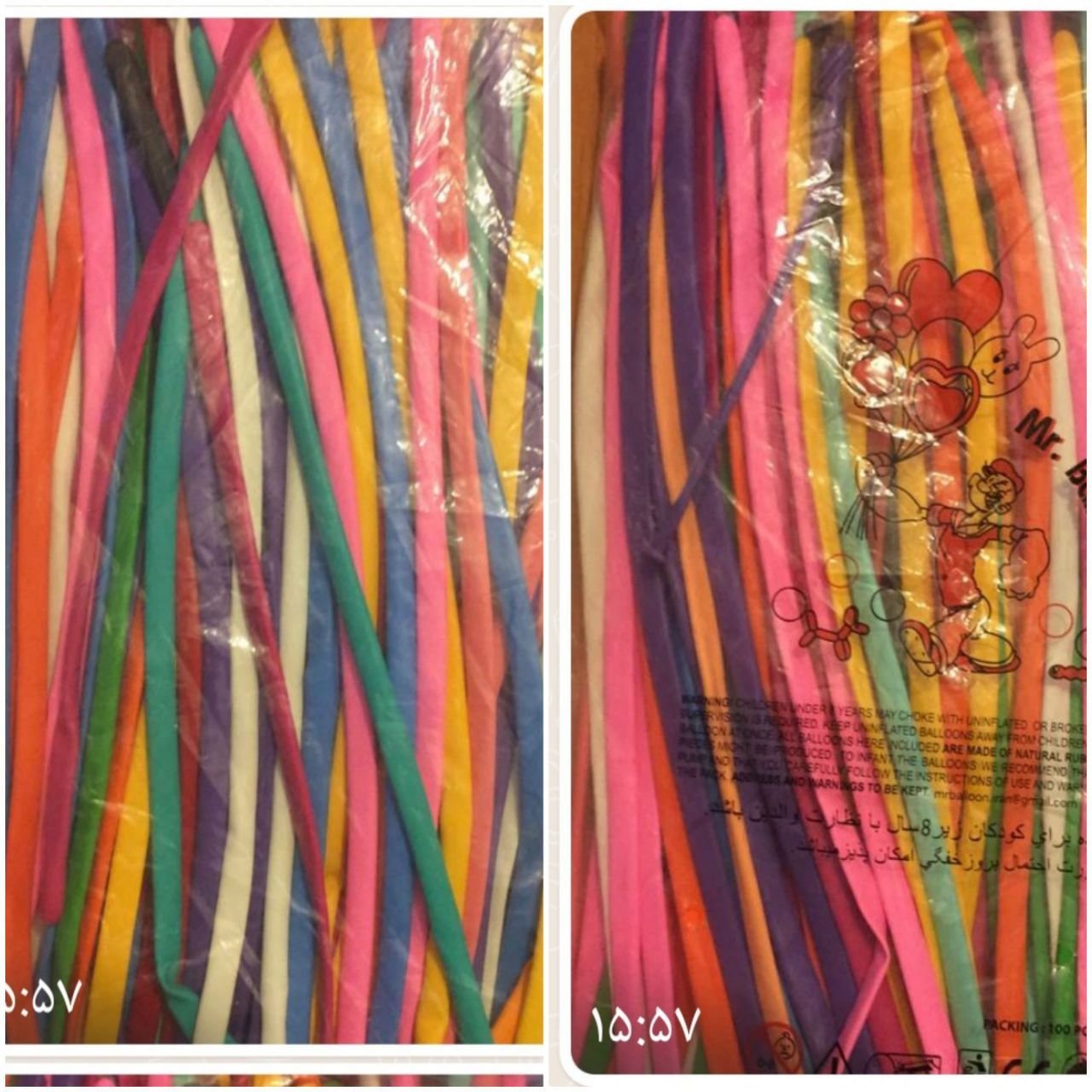 بادکنک ماری یک بسته 